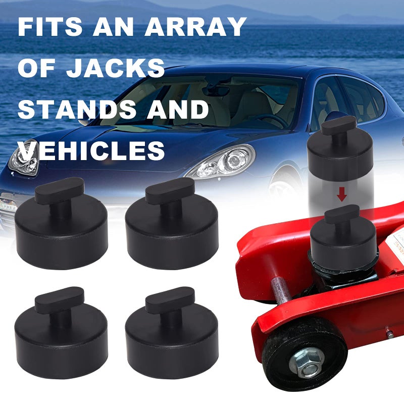 DEDC Jack Pads Compatible with Corvette - 4Pcs, Non-Slip Rubber Pucks Design to Safe Lifting of C5 C6 C7 C8 GS Models, Essential Garage Accessories for Corvette Owners - Image 3